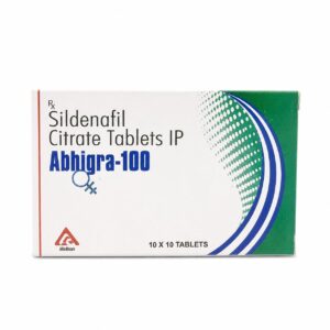 Abhigra 100 mg (Sildenafil Citrate) front box