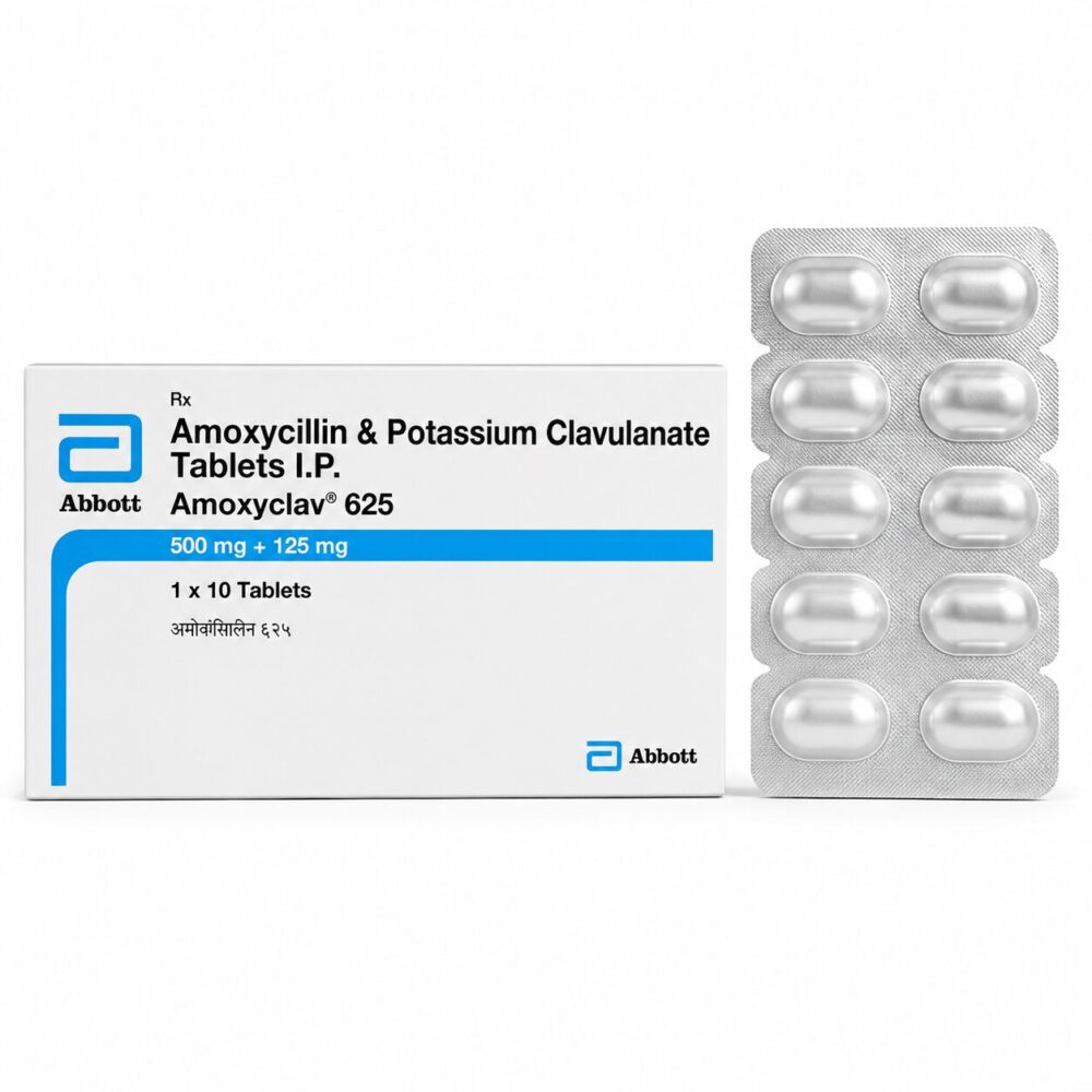 Amoxyclav 625 Tablet (Amoxicillin/Clavulanic Acid) 3 Amoxyclav 625 Tablet (Amoxicillin/Clavulanic Acid) - Image 3