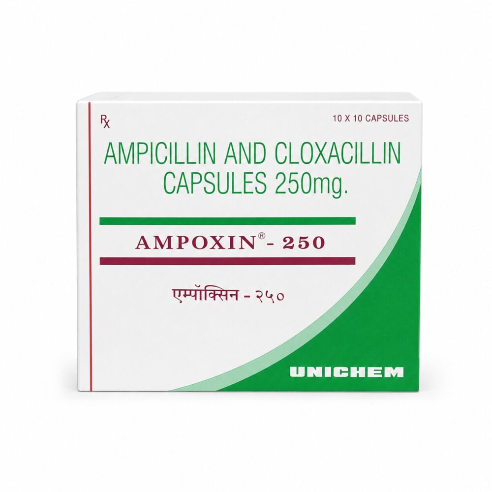 Ampoxin 250 mg (Ampicillin/Cloxacillin) 2 Ampoxin 250mg (Ampicillin/Cloxacillin)