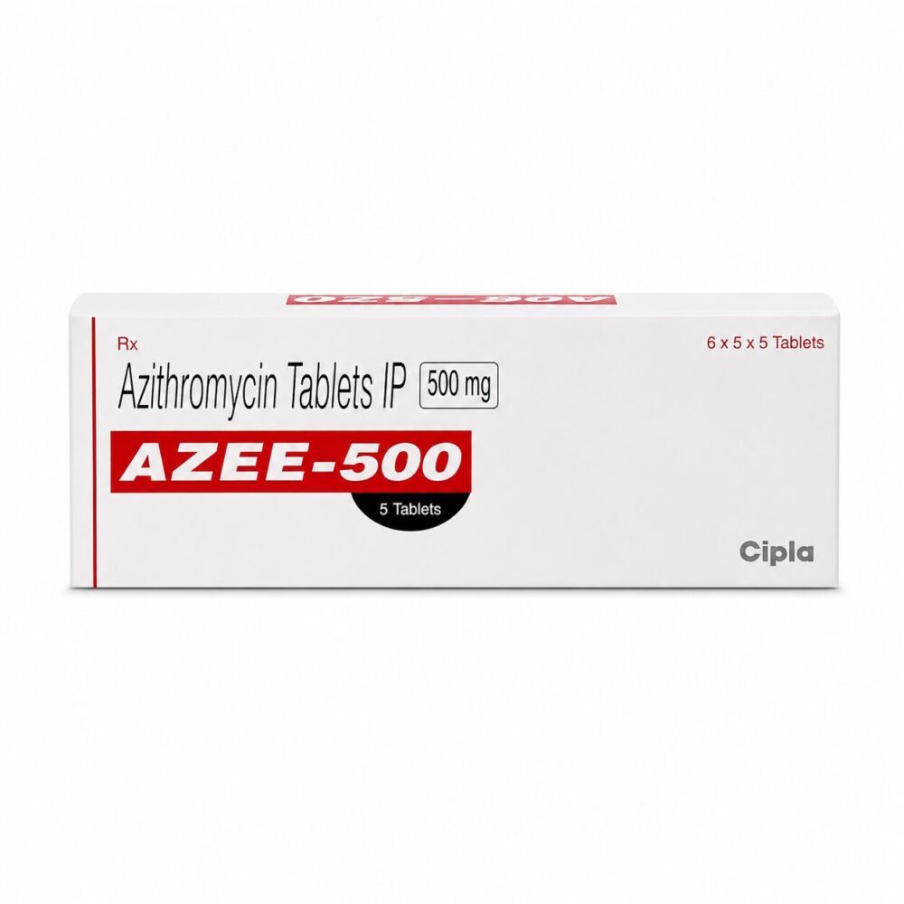 Azee 500 mg (Azithromycin) 2 Azee 500 mg (Azithromycin) - Image 2