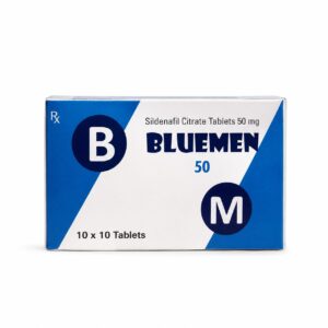 Bluemen 50 mg front box