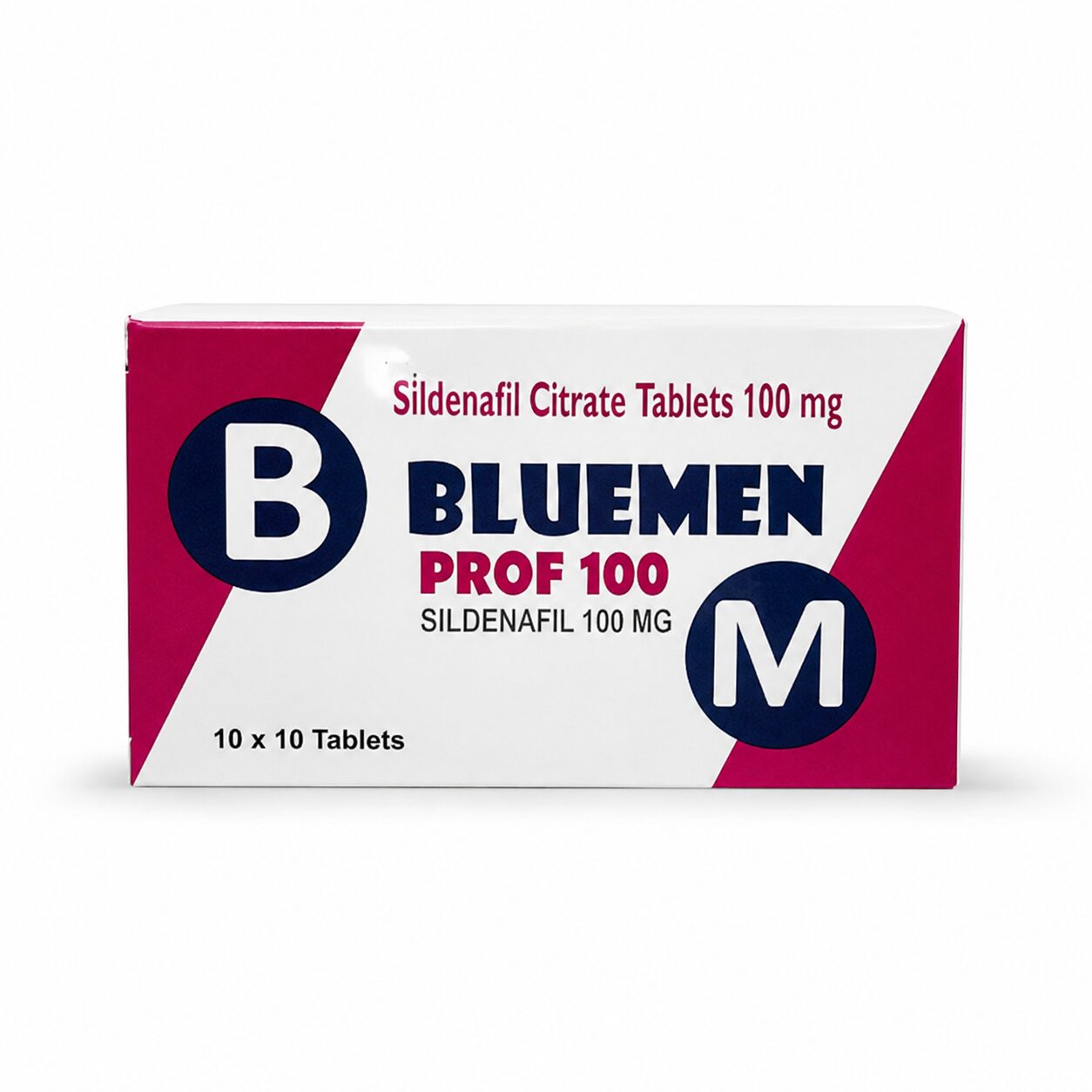 Bluemen Professional 100 mg (Sildenafil Citrate) 1 Bluemen Professional 100 mg (Sildenafil Citrate) front box
