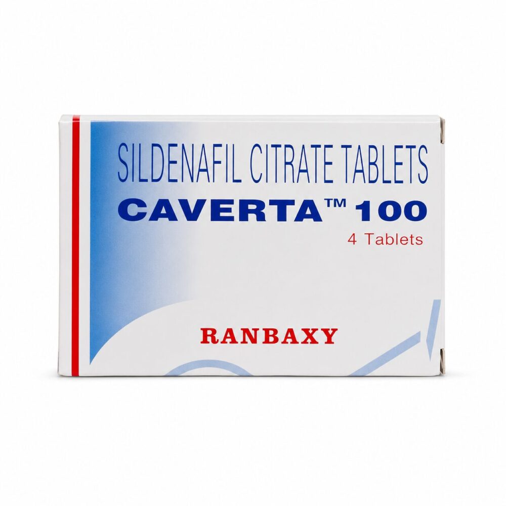 Caverta 100 mg (Sildenafil Citrate Tablets) 2 Caverta 100 mg (Sildenafil Citrate Tablets) - Image 2