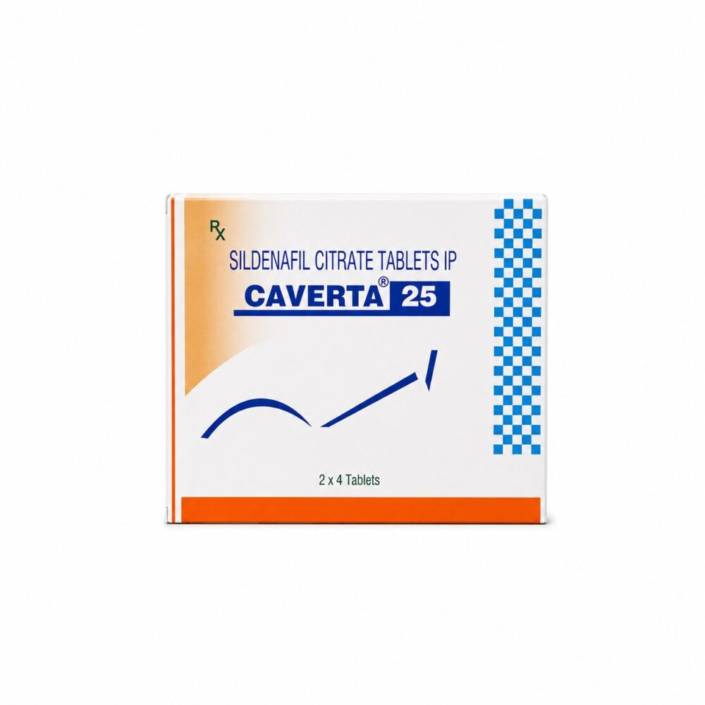 Caverta 25 mg (Sildenafil Citrate Tablets) 2 Caverta 25 mg (Sildenafil Citrate Tablets) - Image 2