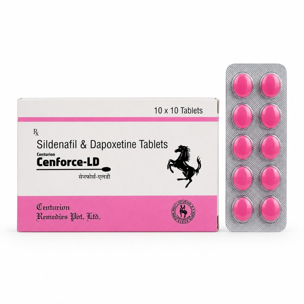 Cenforce LD (Sildenafil Citrate/Dapoxetine) 3 Cenforce LD - Authentic Sildenafil Citrate and Dapoxetine Combination Tablets.