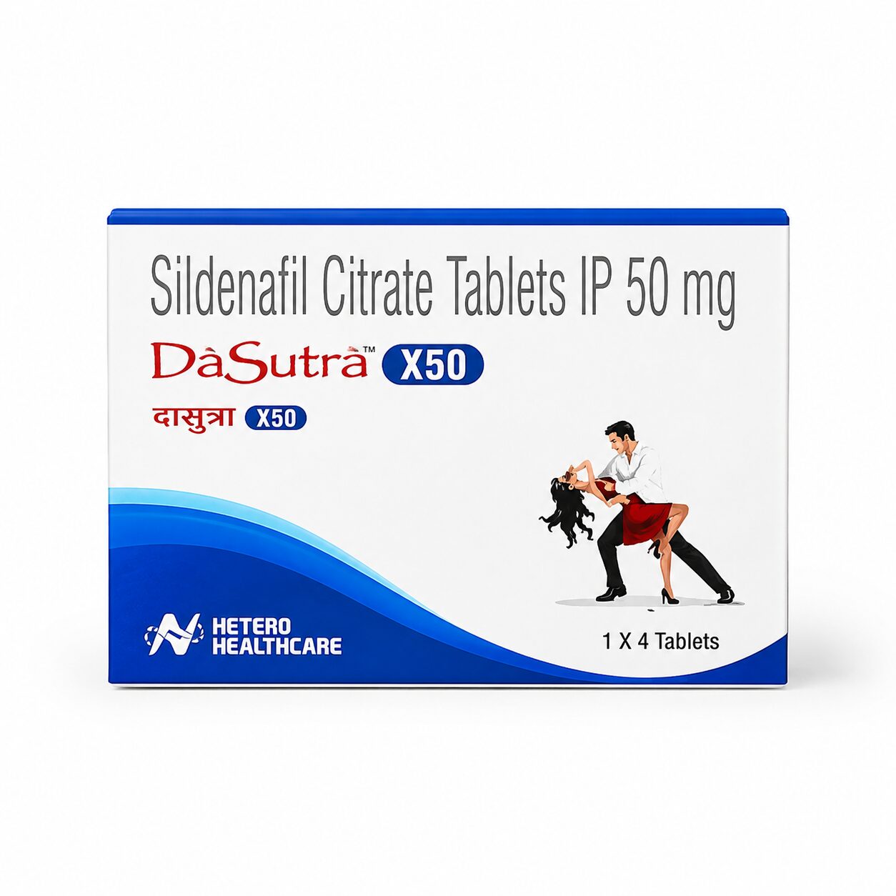 Da Sutra X50 (Sildenafil Citrate) 1 Da Sutra X50 front box
