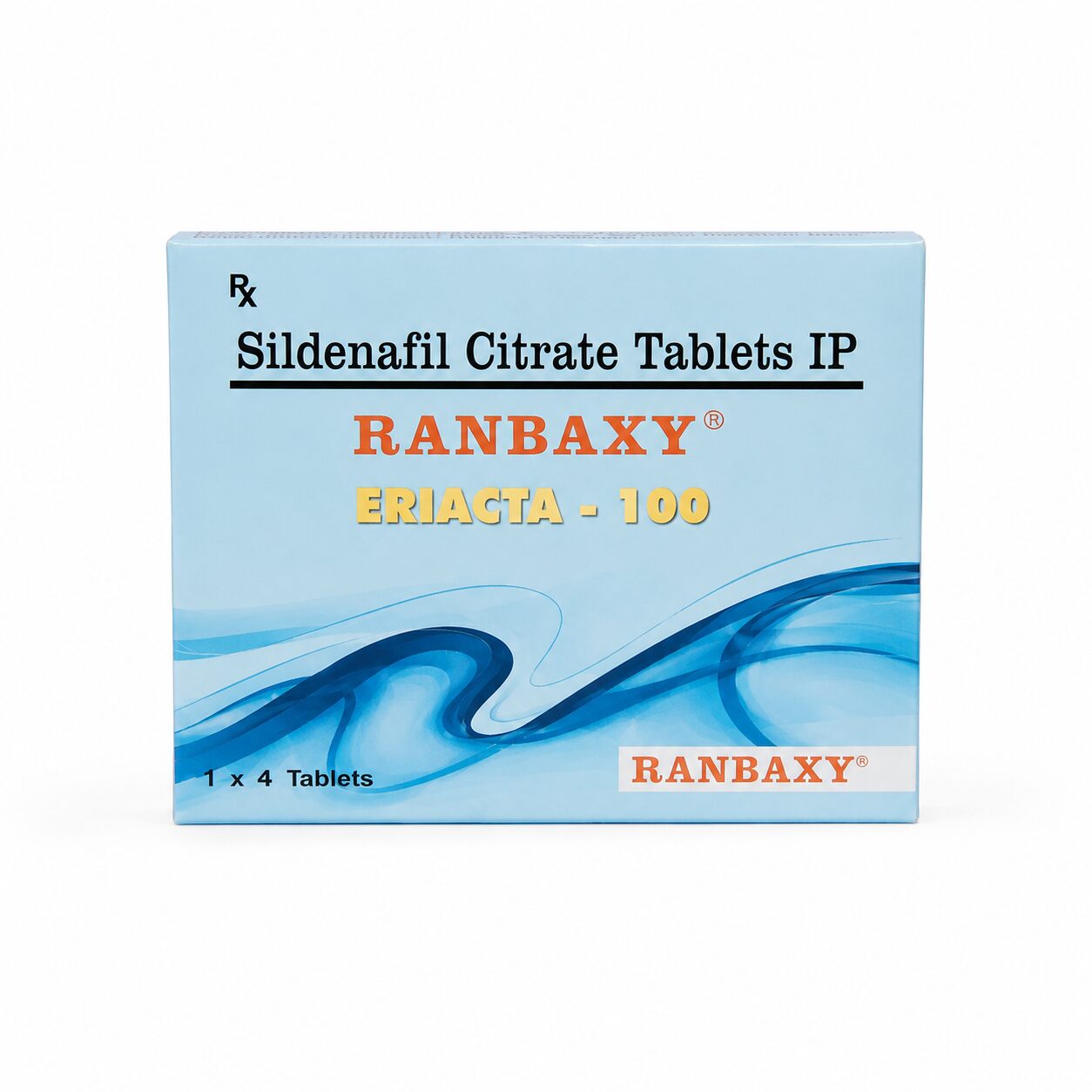 Eriacta 100 mg (Sildenafil Citrate) 2 Eriacta 100 mg (Sildenafil Citrate) front box