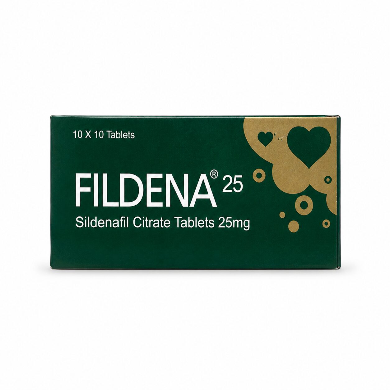 Fildena 25 mg (Sildenafil Citrate) 2 Fildena 25 mg (Sildenafil Citrate) front box