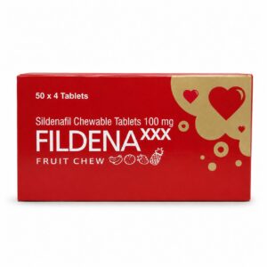 Fildena XXX Chewable 100 mg front box