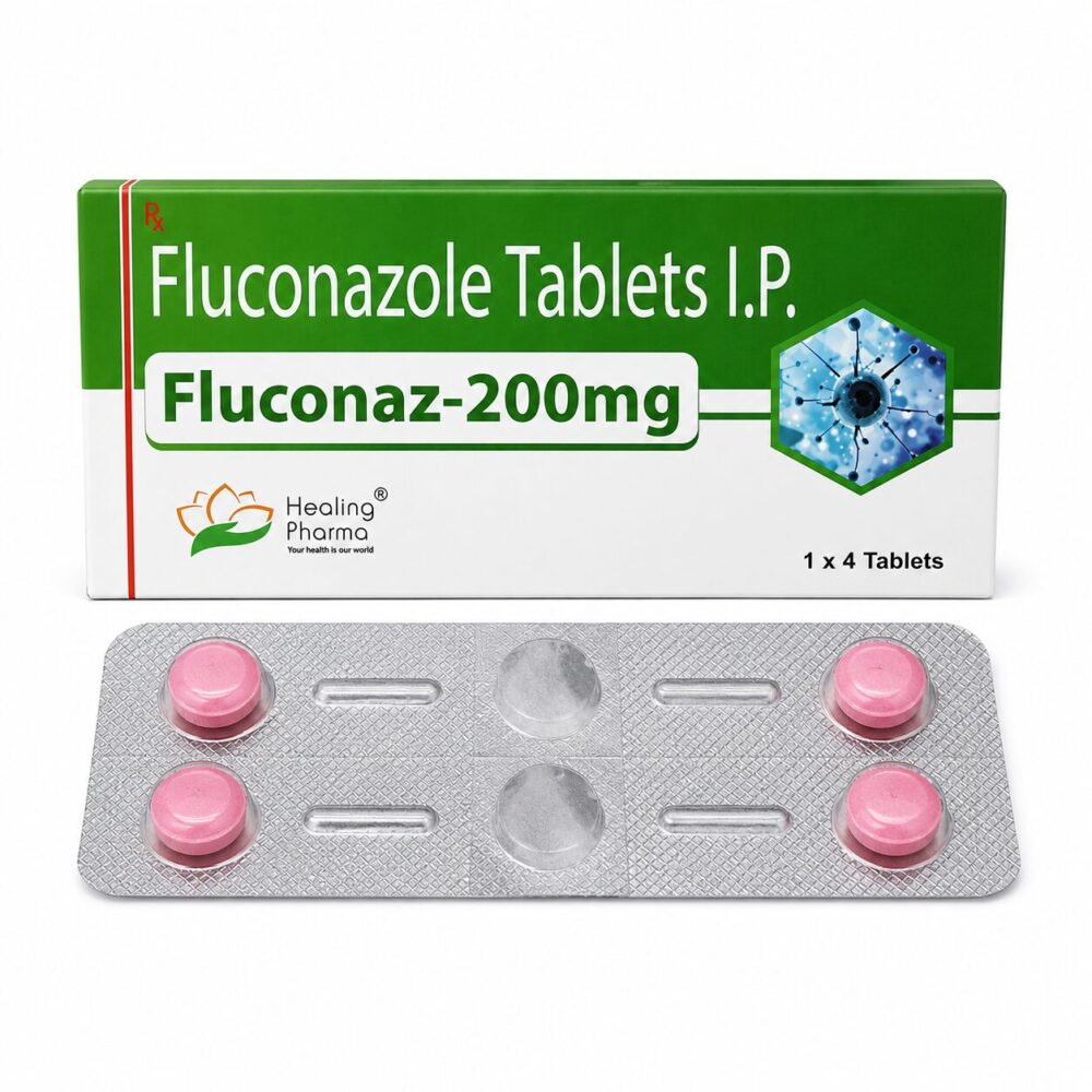 Fluconaz 200 mg (Fluconazole) 1 Fluconaz 200 mg (Fluconazole) front box with strip