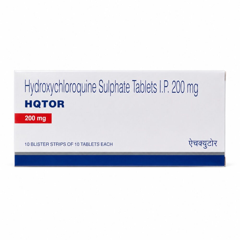 Hqtor 200 mg (Hydroxychloroquine) 2 Hqtor 200 mg (Hydroxychloroquine) front box