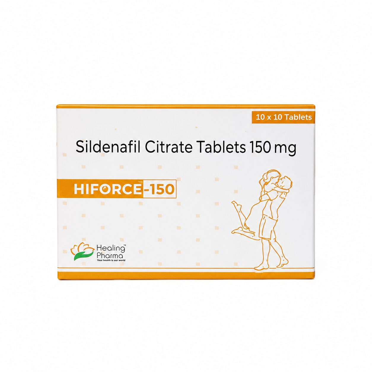 Hiforce 150 mg (Sildenafil Citrate) 2 Hiforce 150 mg front box