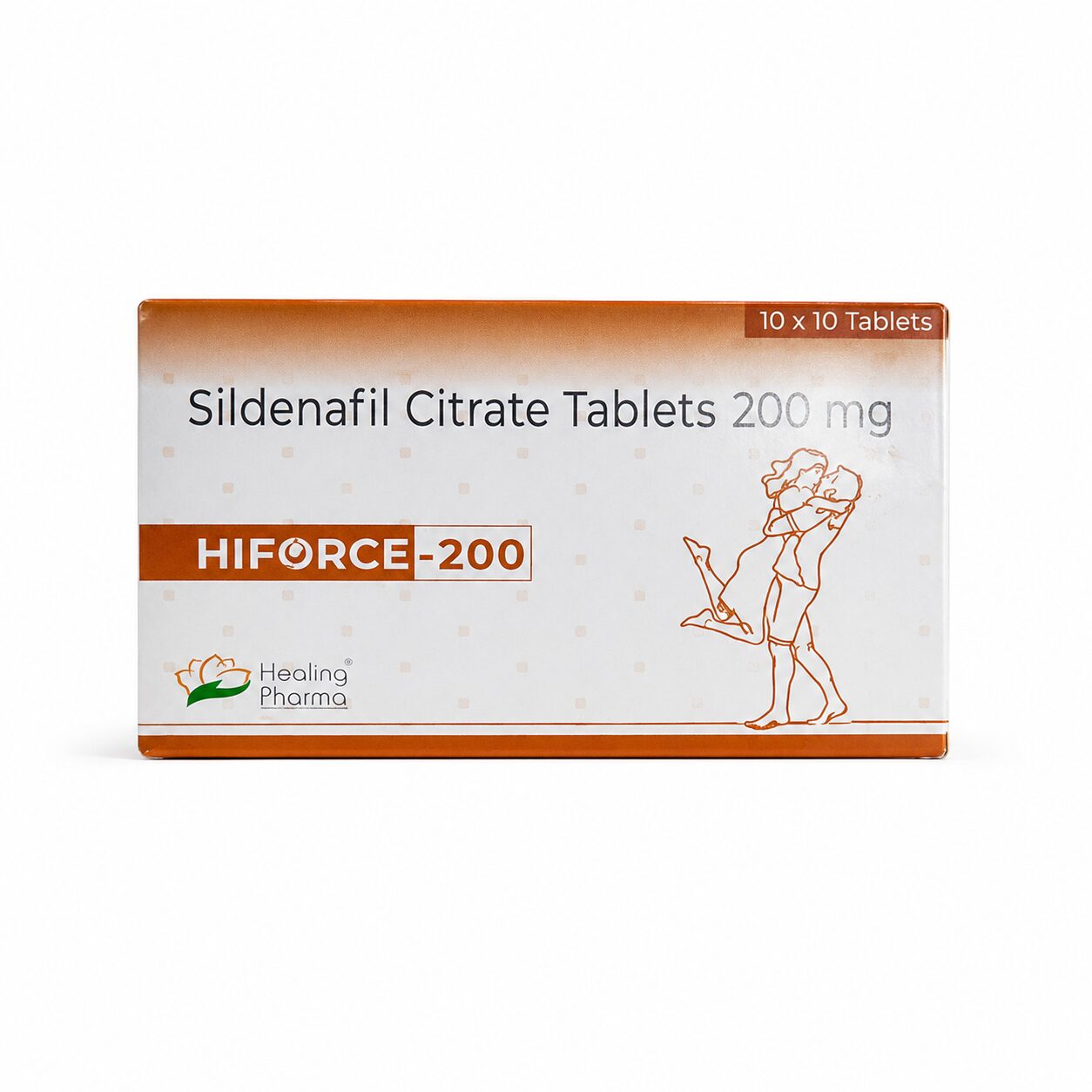 Hiforce 200 mg (Sildenafil Citrate) 2 Hiforce 200 mg front box