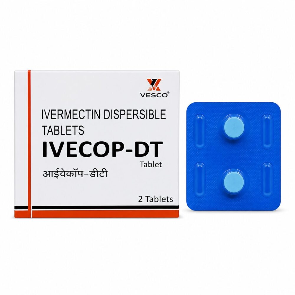 Ivecop 3 mg (Ivermectin Tablets) 4 Ivecop 3 mg - Authentic Ivermectin Tablets for Parasitic Infection Treatment.