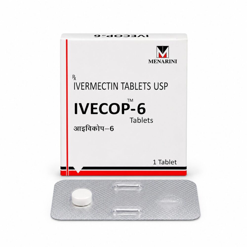 Ivecop 6 mg (Ivermectin Tablets) 1 Text: Ivecop 6 mg - Authentic Ivermectin 6mg Tablets for Parasitic Infection Treatment.