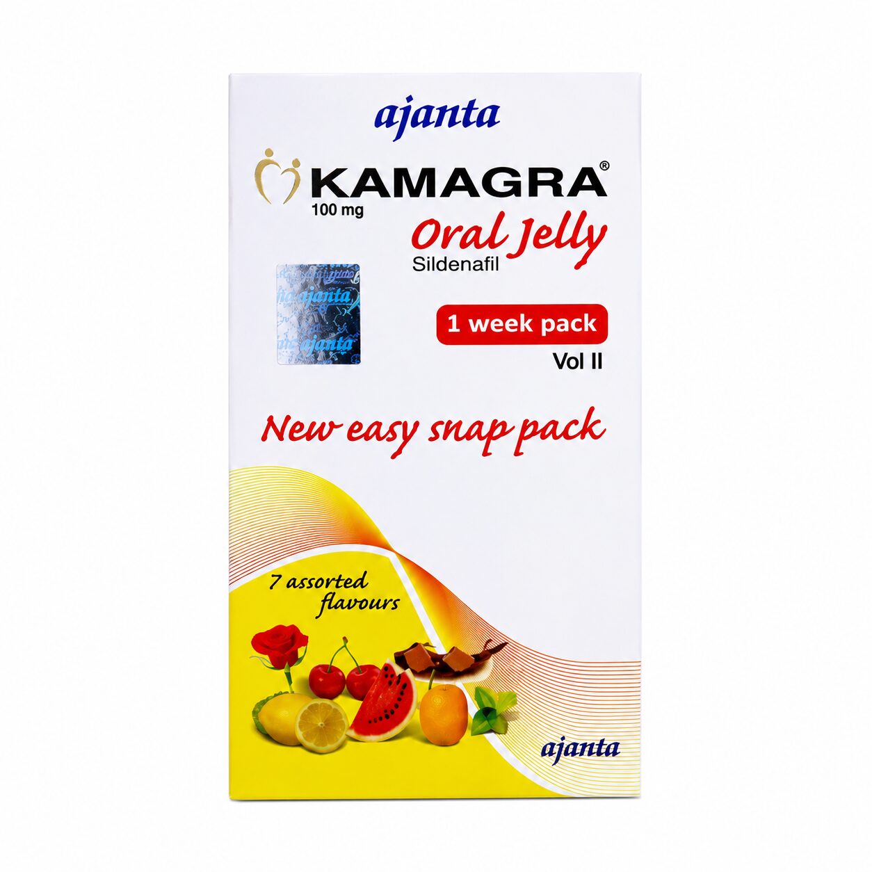 Kamagra Oral jelly Vol. 2 (Sildenafil Citrate) 2 Kamagra Oral jelly Vol. 2 front box