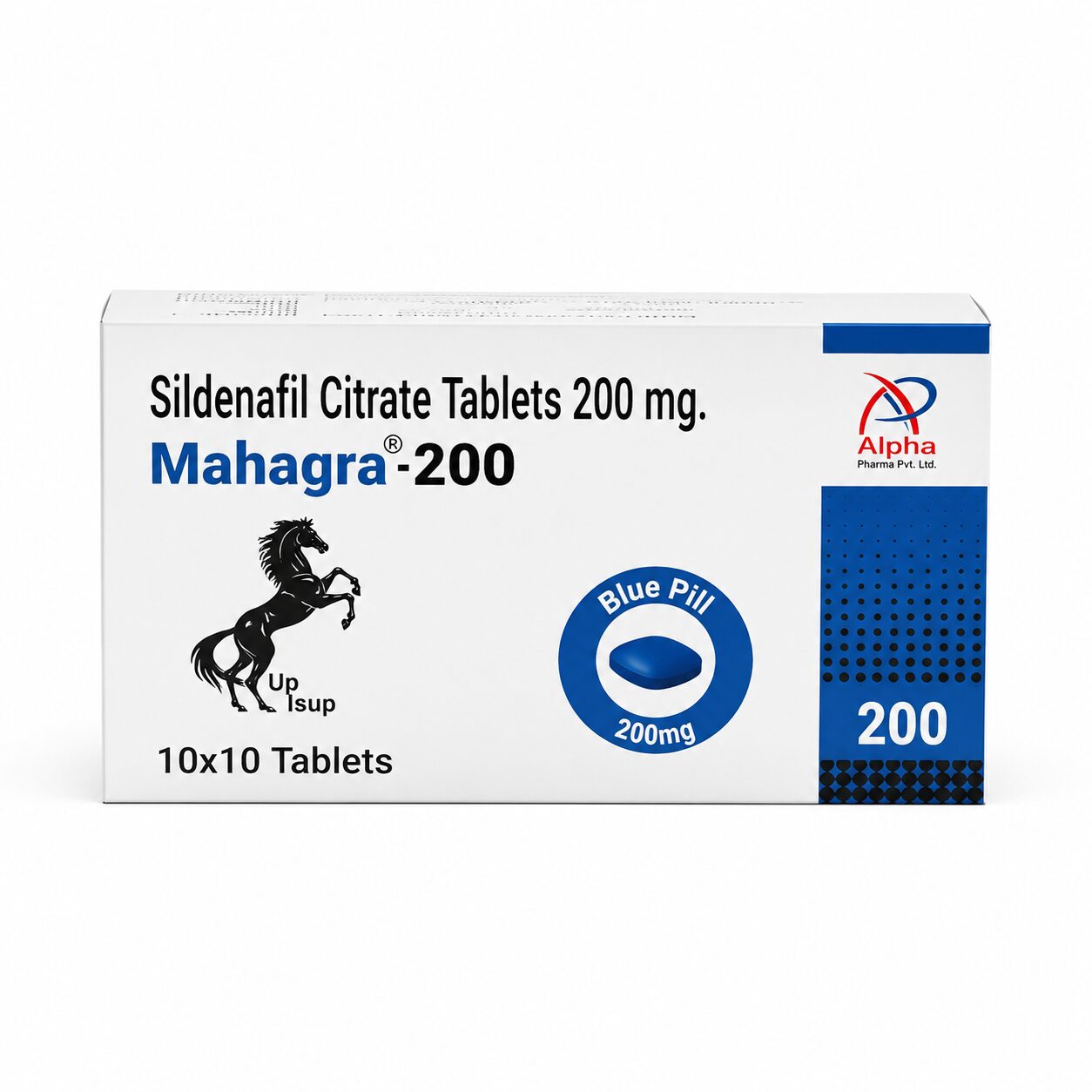 Mahagra 200 mg (Sildenafil Citrate) 2 Mahagra 200 mg (Sildenafil Citrate) front box