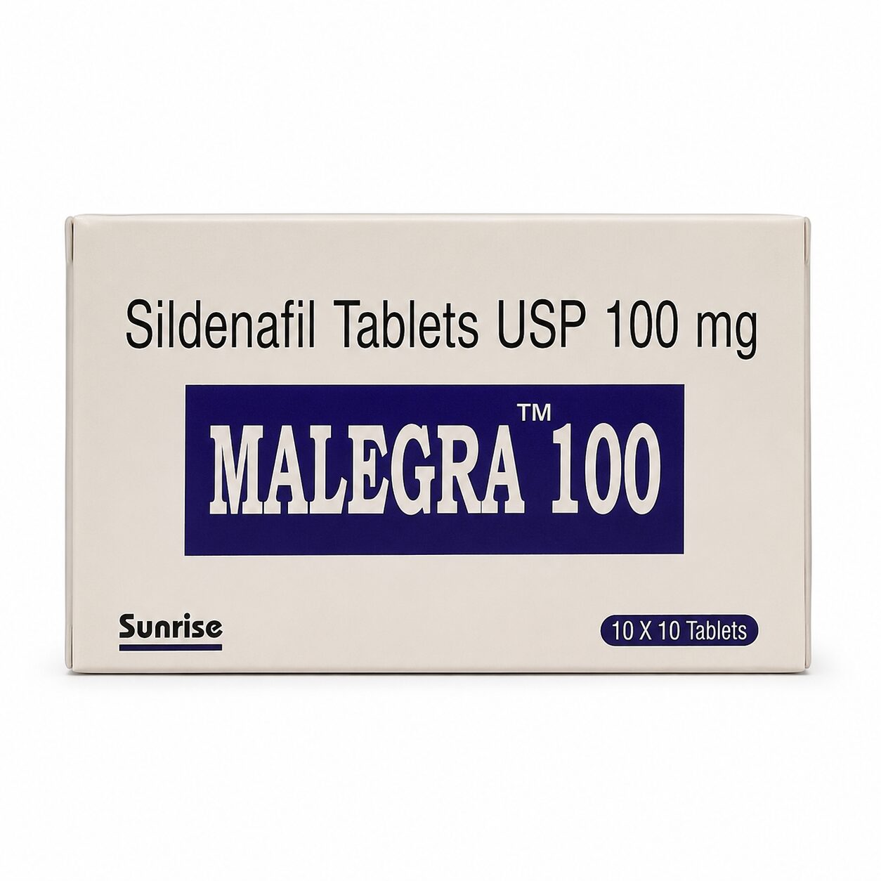 Malegra 100 mg (Sildenafil Citrate) 2 Malegra 100 mg (Sildenafil Citrate) front box