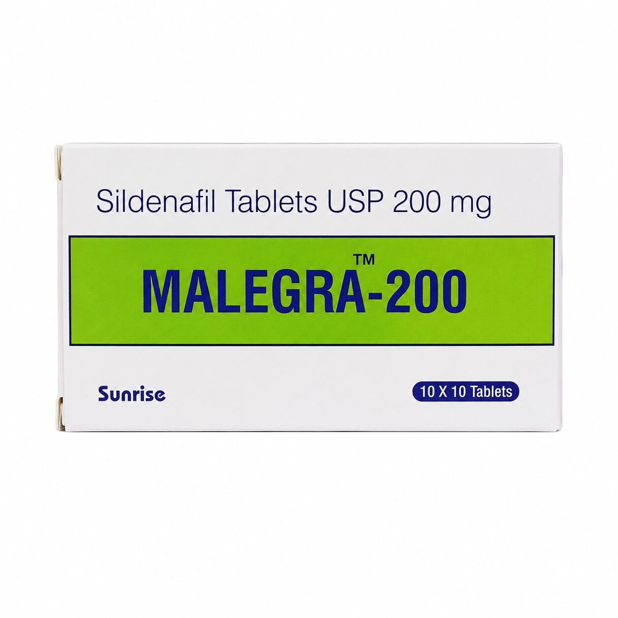 Malegra 200 mg (Sildenafil Citrate) 2 Malegra 200 mg (sildenafil Citrate) front box