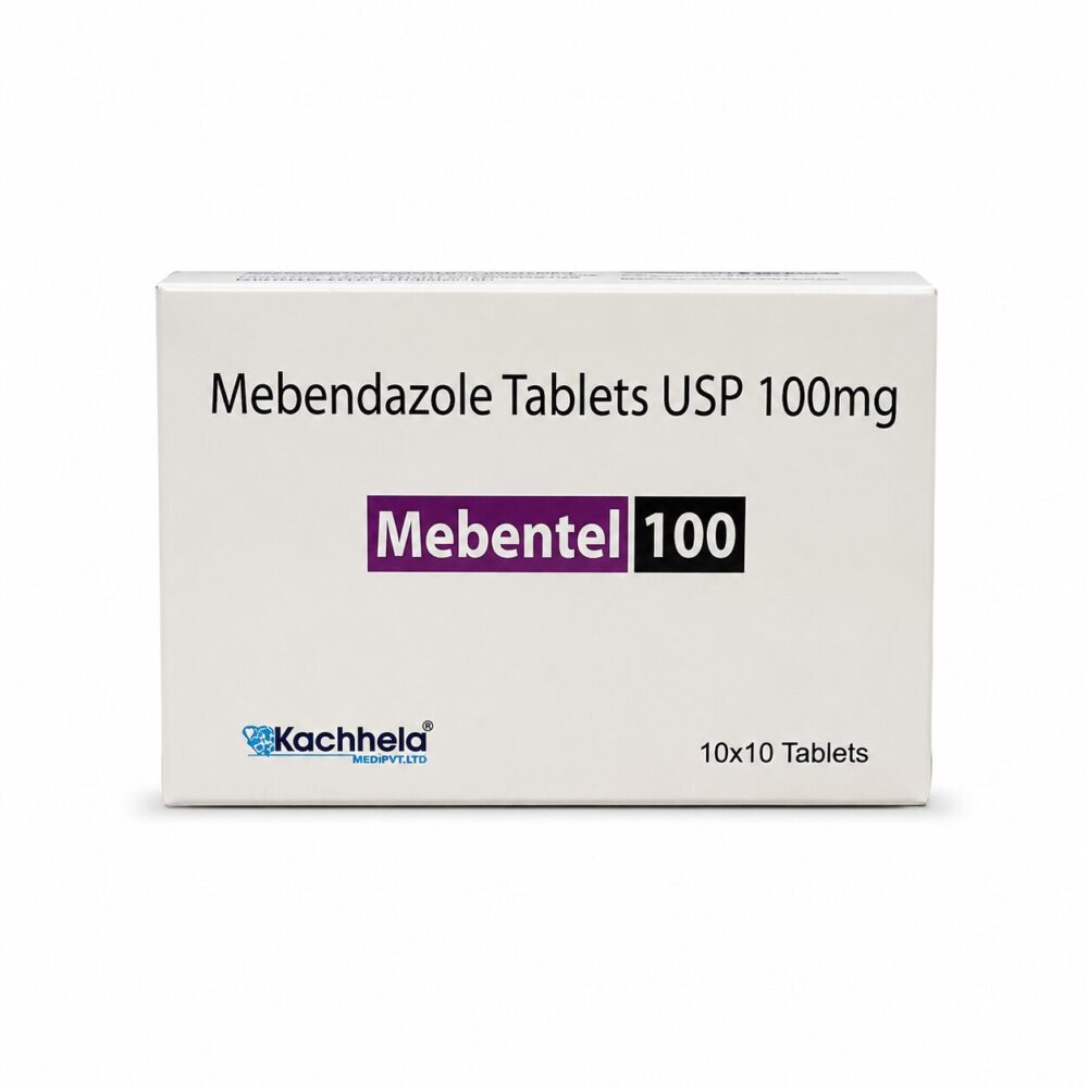 Mebentel 100 mg (Mebendazole) 2 Mebentel 100 mg (Mebendazole) - Image 2