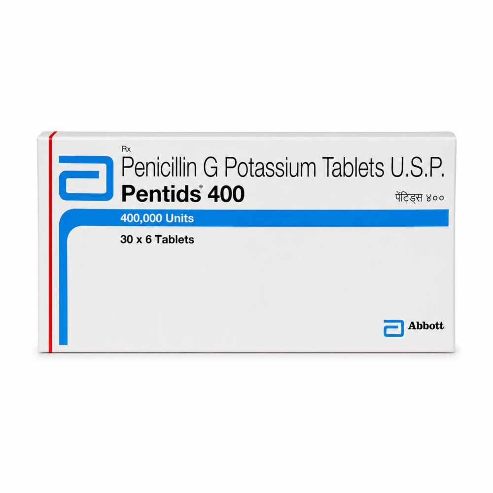 Pentids 400 (Penicillin G) 1 Pentids 400 (Penicillin G) front box
