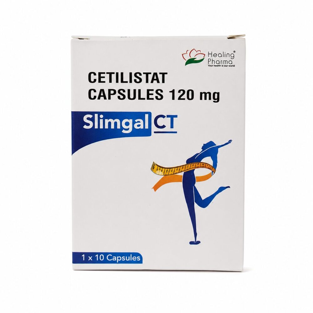 Slimgal CT 120 mg ( Cetilistat) 2 Slimgal CT 120 mg ( Cetilistat) front box