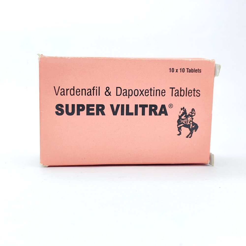 Super Vilitra 80 mg (Vardenafil/Dapoxetine Tablets) 2 Super Vilitra 80 mg - Authentic Vardenafil and Dapoxetine Tablets for Dual Action.