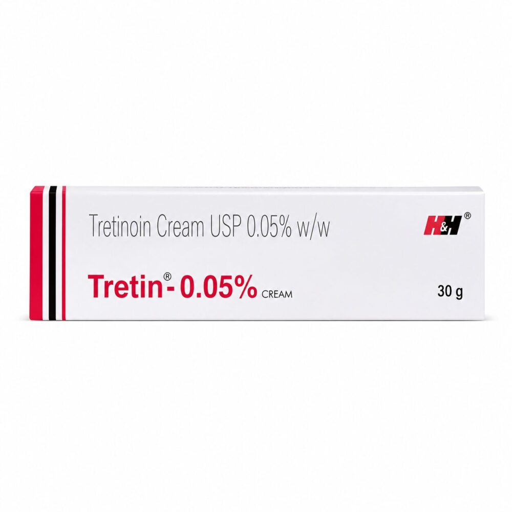 Tretin 0.05% Cream (Tretinoin Cream) 2 Tretin 0.05% Cream (Tretinoin Cream) front box