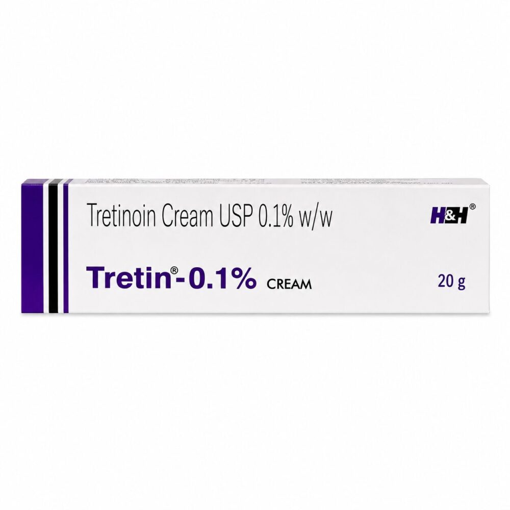 Tretin-0.1% Cream (Tretinoin) 2 Tretin-0.1% Cream (Tretinoin) front box