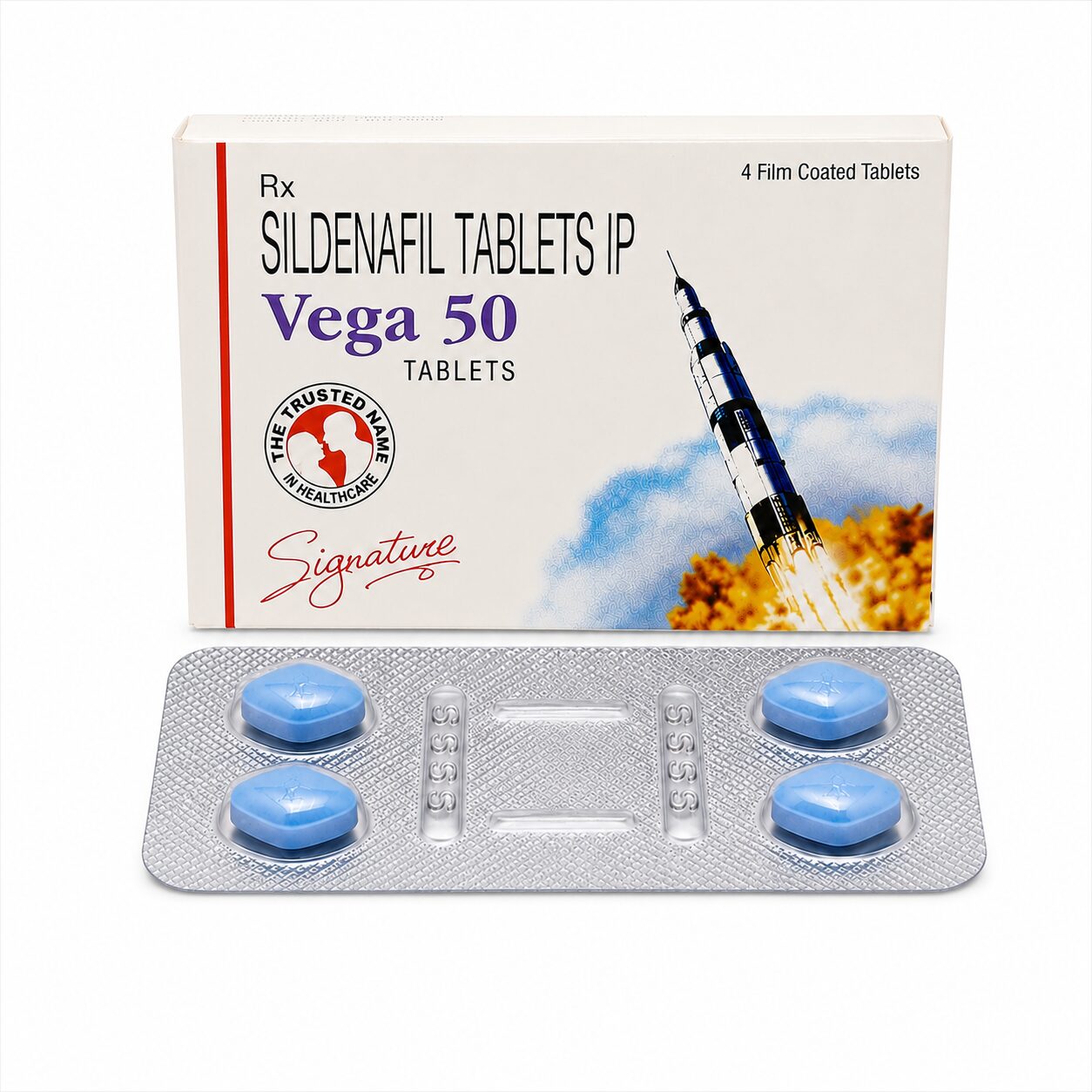 Vega 50 mg (Sildenafil Citrate) 1 Vega 50 mg