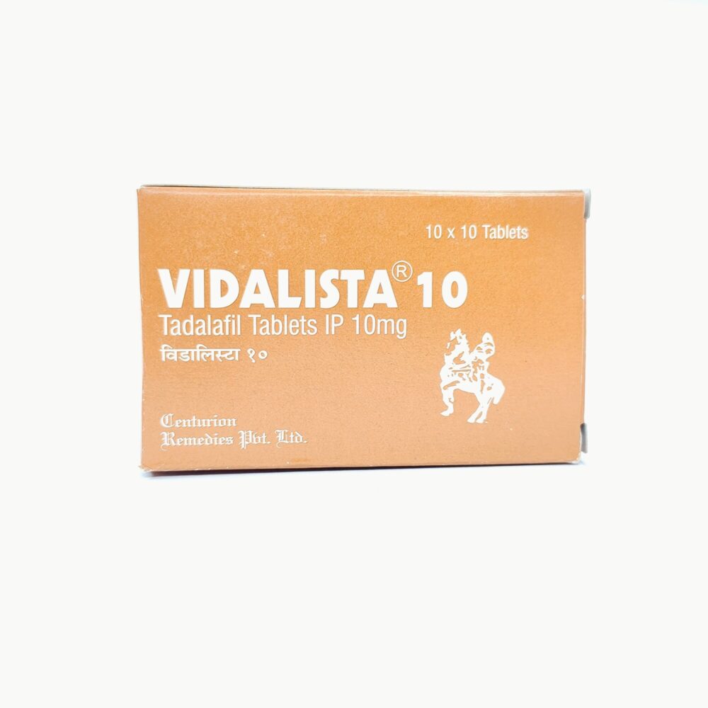 Vidalista 10 mg (Tadalafil Tablets) 2 Vidalista 10 mg - Authentic Tadalafil Tablets for Reliable Vascular Support.