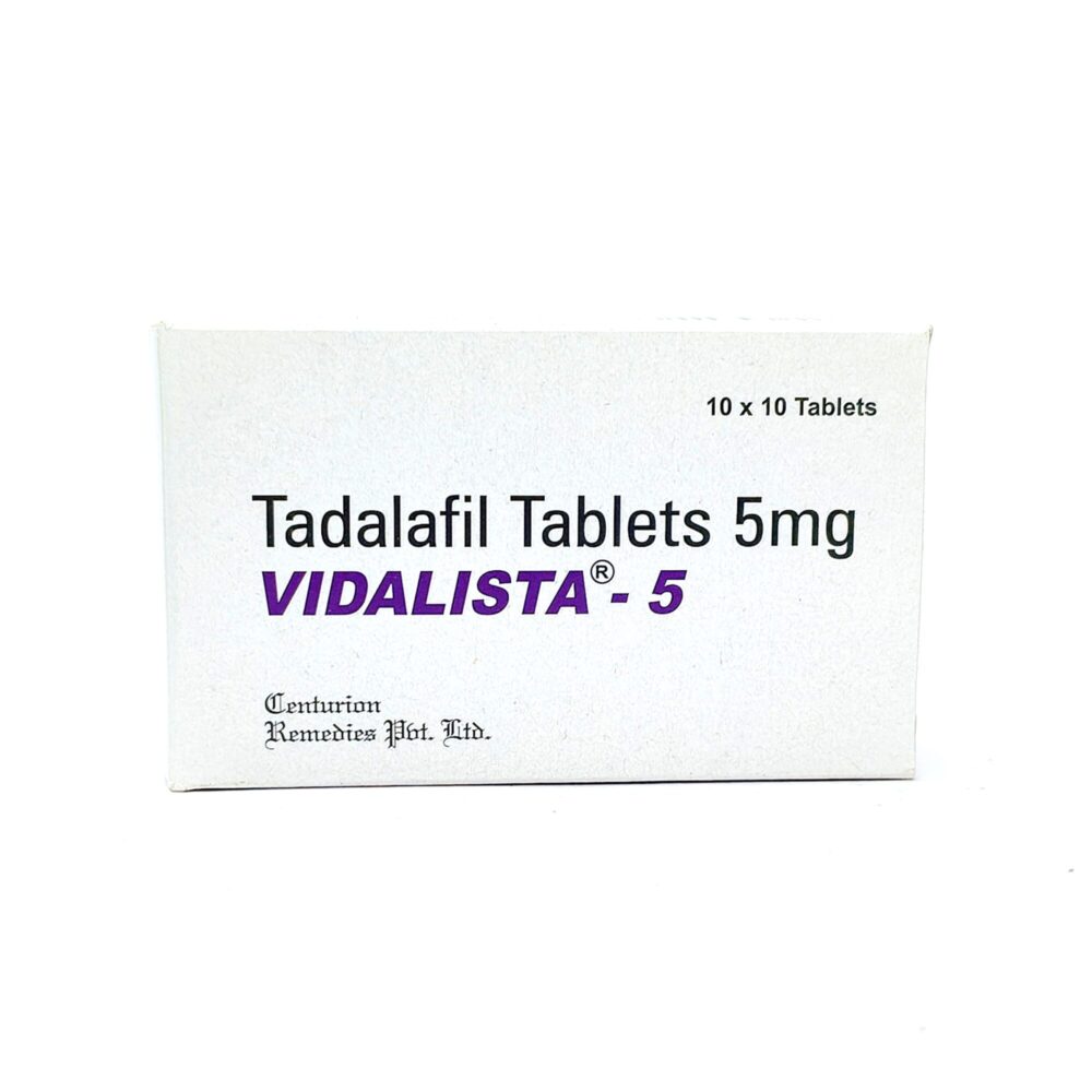 Vidalista 5 mg (Tadalafil Tablets) 2 Vidalista 5 mg - Authentic Low-Dose Tadalafil Tablets for Daily Support.