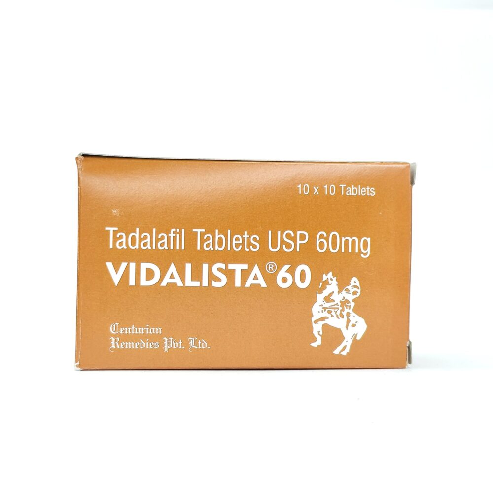 Vidalista 60 mg (Tadalafil Tablets) 2 Vidalista 60 mg - Authentic Extra-Strength Tadalafil Tablets for Vascular Support.
