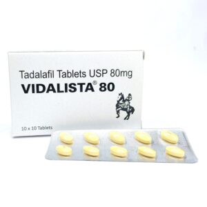 Vidalista 80 mg - Authentic High-Potency Tadalafil Tablets for Maximum Vascular Support.