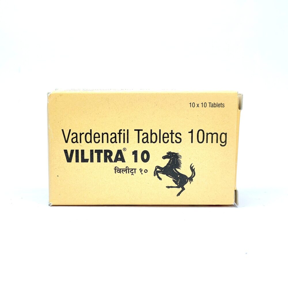 Vilitra 10 mg (Vardenafil Tablets) 2 Vilitra 10 mg - Authentic Vardenafil Tablets for Rapid-Acting Vascular Support.