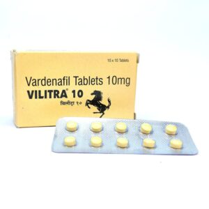 Vilitra 10 mg - Authentic Vardenafil Tablets for Rapid-Acting Vascular Support.