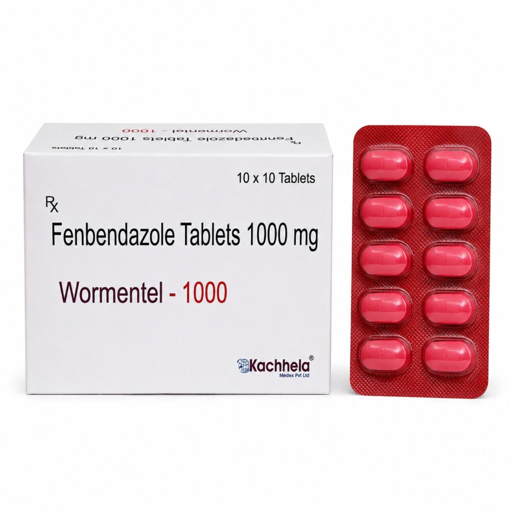 Wormentel 1000 mg Human (Fenbendazole Tablets) 3 Wormentel 1000 mg Human (Fenbendazole Tablets) - Image 3