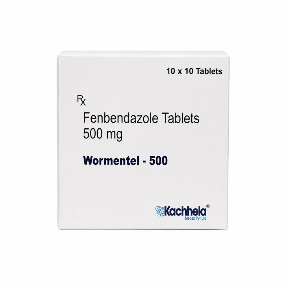 Wormentel 500 mg Human (Fenbendazole Tablets) 2 Wormentel 500 mg Human (Fenbendazole Tablets) - Image 2