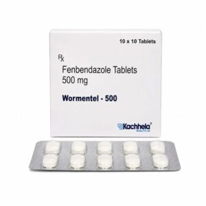 Wormentel 500 mg - Authentic Fenbendazole Tablets for Human Use.