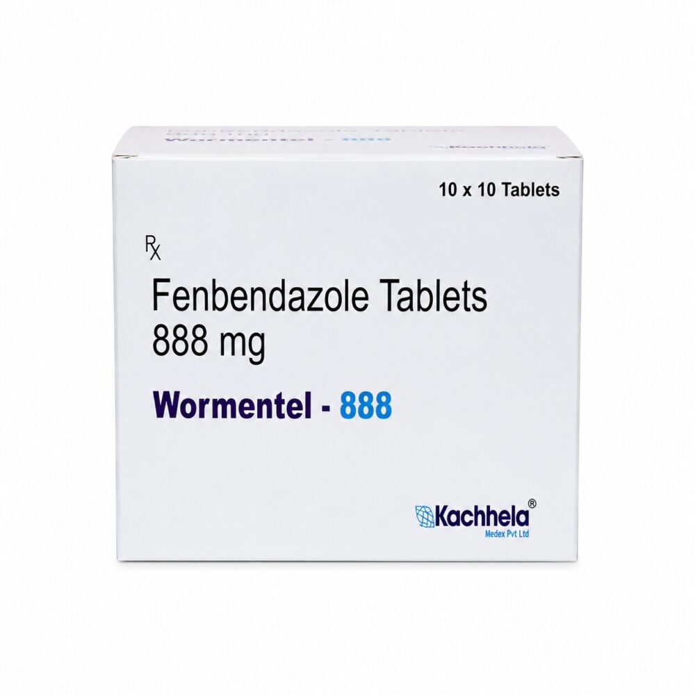 Wormentel 888 mg Human (Fenbendazole Tablets) 2 Wormentel 888 mg Human (Fenbendazole Tablets) - Image 2
