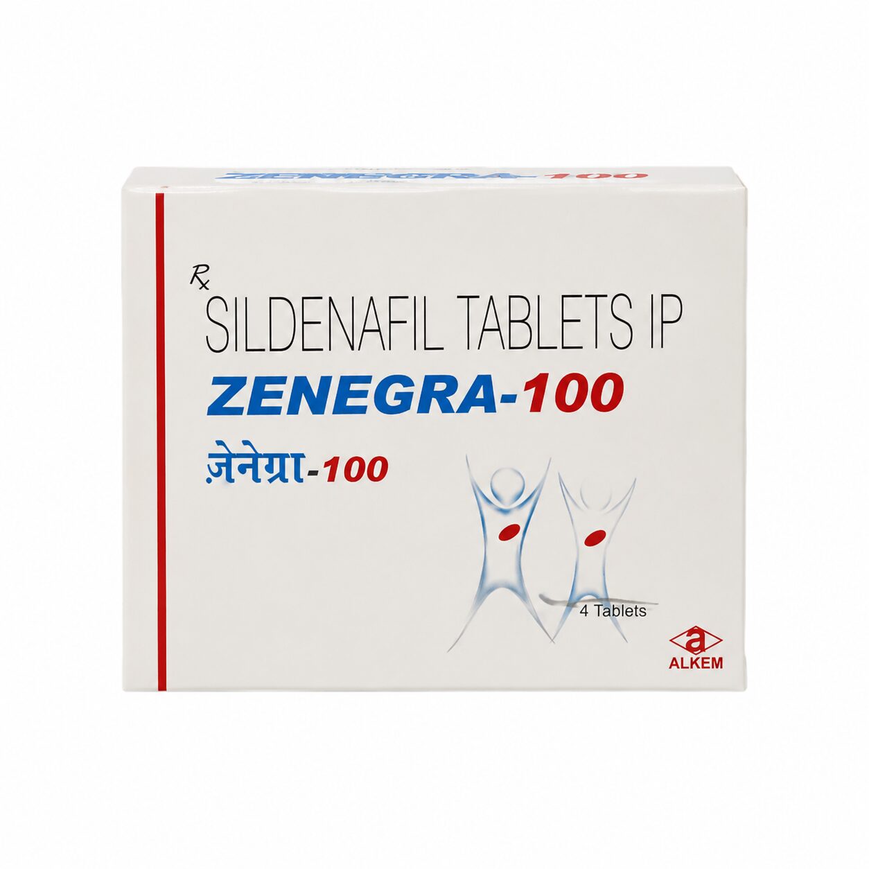 Zenegra 100 mg (Sildenafil Citrate) 2 Zenegra 100 mg front box