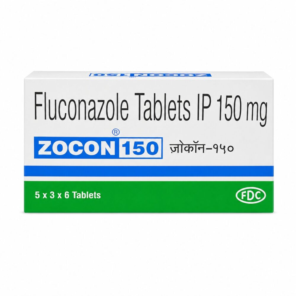Zocon 150 mg (Fluconazole) 1 Zocon 150 mg (Fluconazole) front box