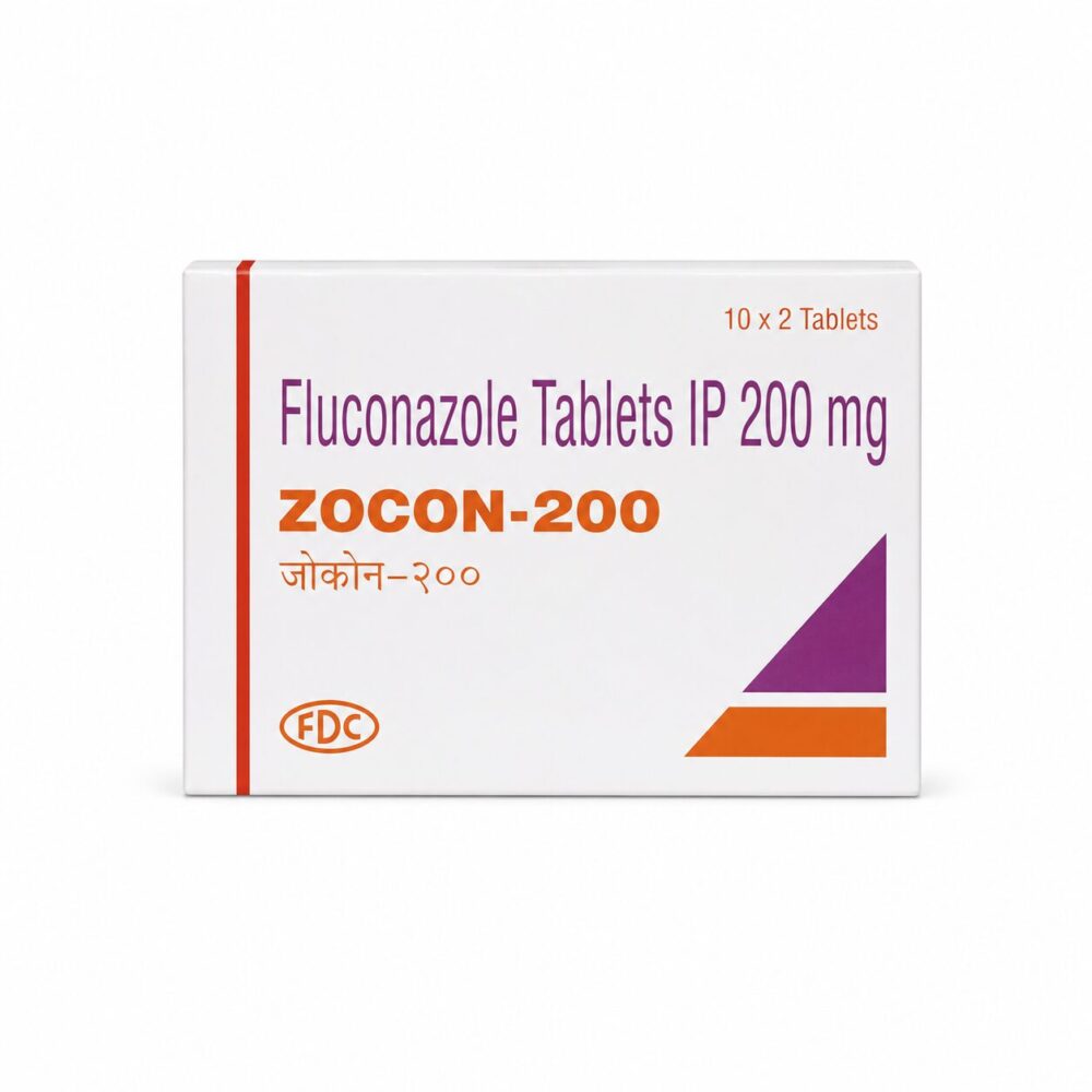 Zocon 200 mg (Fluconazole) 1 Zocon 200 mg (Fluconazole) front box