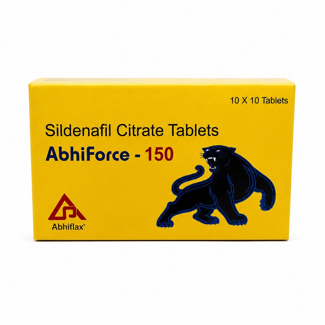 Abhiforce 150 mg (Sildenafil Citrate) 2 Abhiforce 150 mg front box