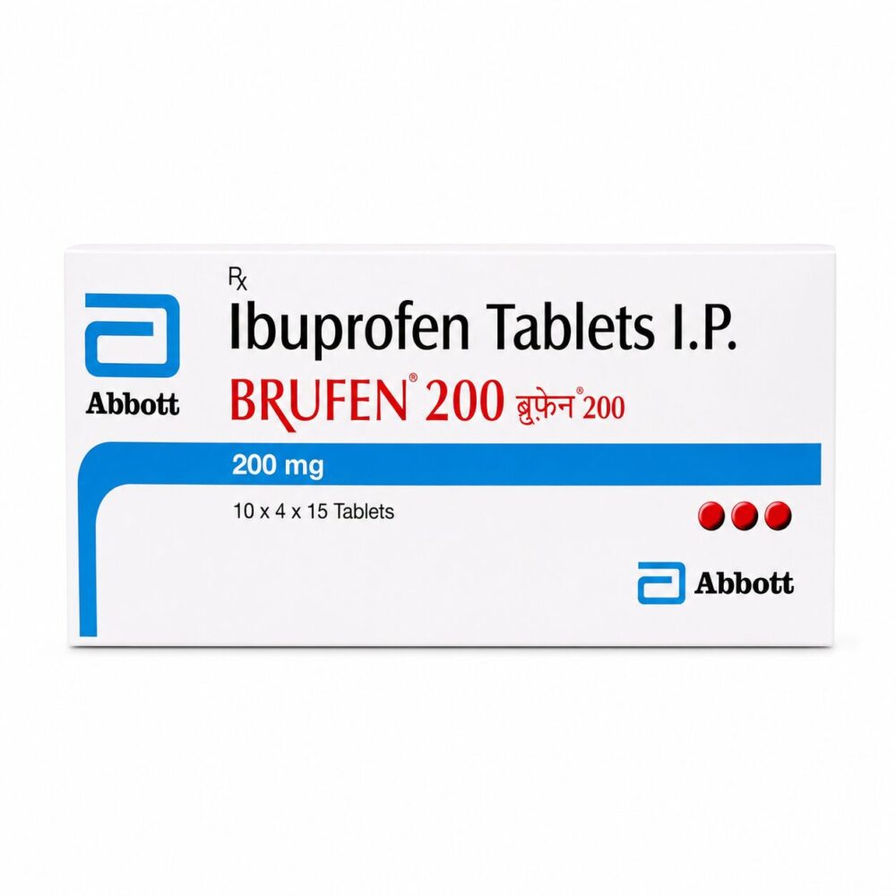 Brufen 200 mg (Ibuprofen) 1 Brufen 200 mg (Ibuprofen) front box
