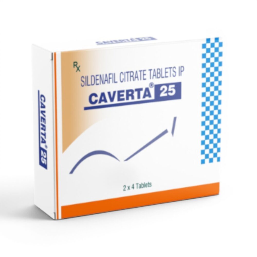 Caverta 25 mg (Sildenafil Citrate Tablets) 3 Caverta 25 mg (Sildenafil Citrate Tablets) - Image 3