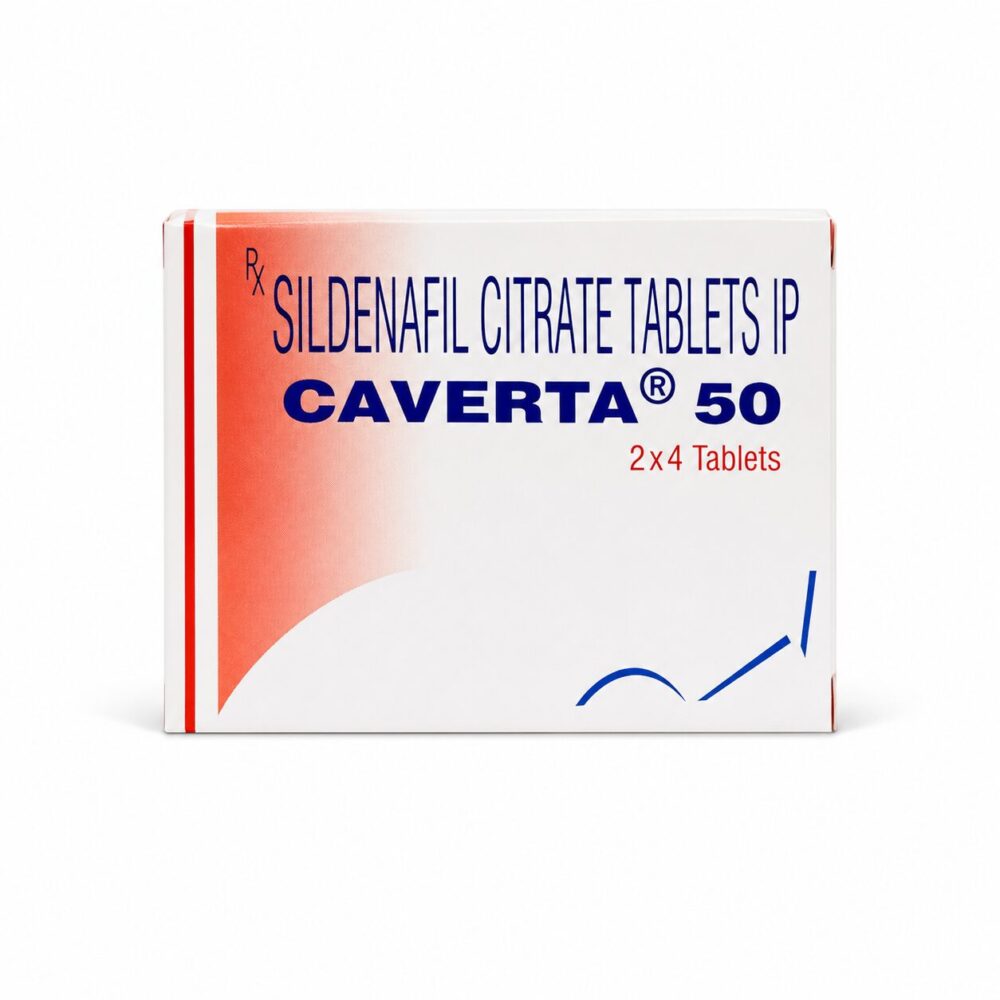 Caverta 50 mg (Sildenafil Citrate Tablets) 2 Caverta 50 mg (Sildenafil Citrate Tablets) - Image 2