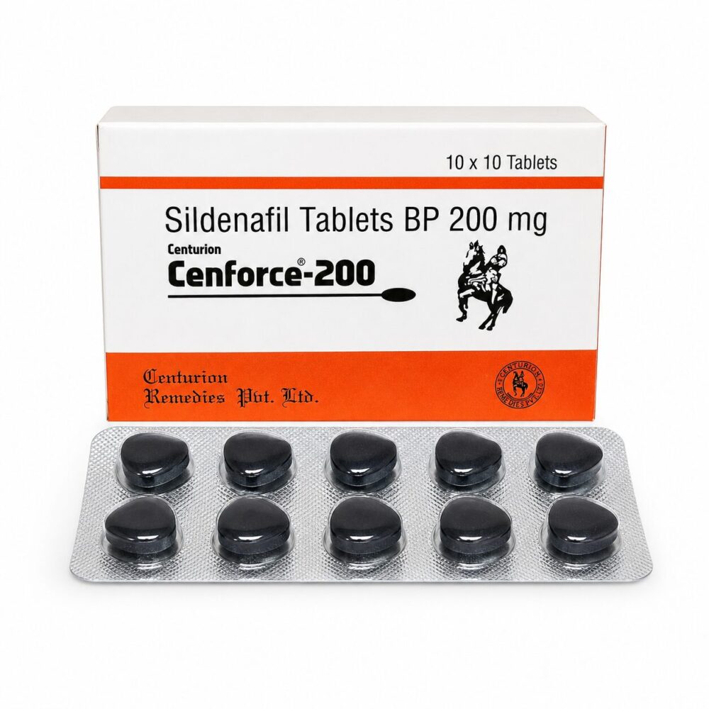 Cenforce 200 mg (Sildenafil Citrate Tablets) 1 Cenforce 200 mg - Authentic Sildenafil Citrate 200mg Tablets for High-Potency Performance.