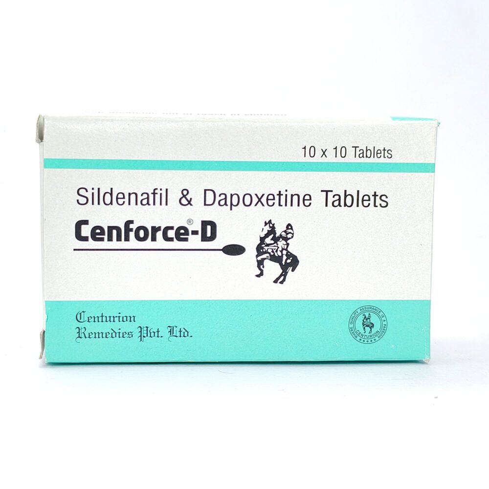 Cenforce D 160 mg (Sildenafil & Dapoxetine Tablets) 2 Cenforce D 160 mg - Authentic Sildenafil Citrate and Dapoxetine Tablets.