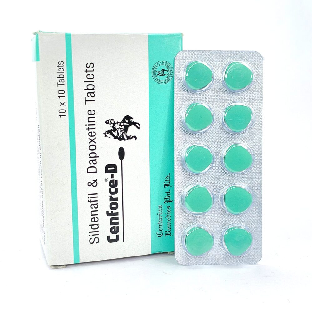 Cenforce D 160 mg (Sildenafil & Dapoxetine Tablets) 4 Cenforce D 160 mg (Sildenafil & Dapoxetine Tablets) - Image 4